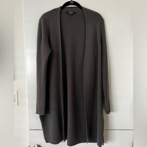 Saks Fifth Avenue Collection 100% Cashmere Open Long Cardigan